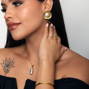 Genuine Pearl Earrings