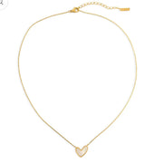 Heart Mother of Pearl Necklace