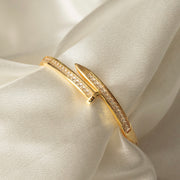 Pave Nail Cuff