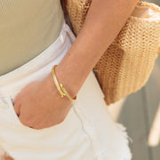 Pave Nail Cuff